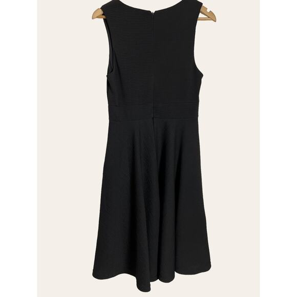 Anthropologie Hutch Black April Cutout Tie Front A-Line Sleeveless Dress Size M - Picture 5 of 9